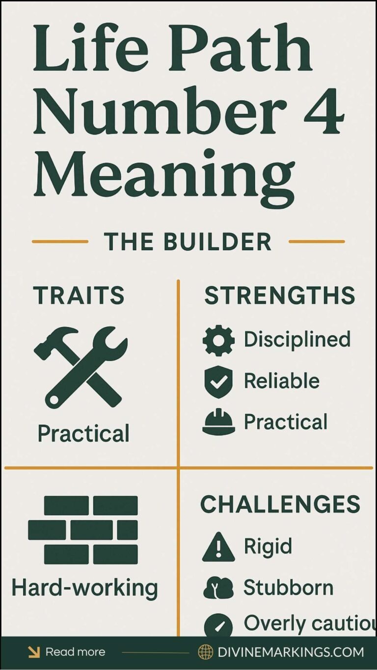 Life Path Number 4 Meaning Explained: Stability, Hard Work, and Success